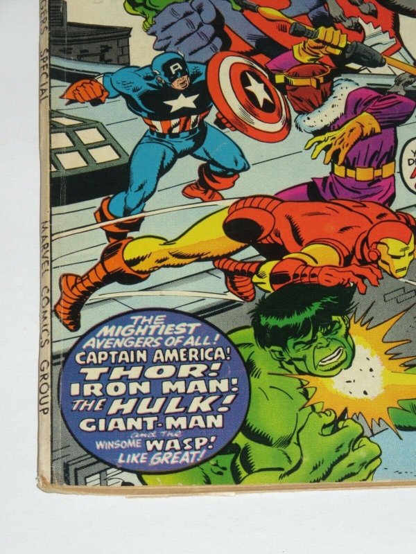 Avengers King-Size Special #4 1971 Marvel Comics GD/VG