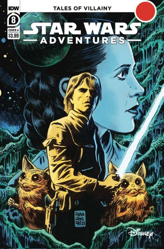 STAR WARS ADVENTURES (2021) #8 COVER A FRANCAVILLA IDW 2021 EB214