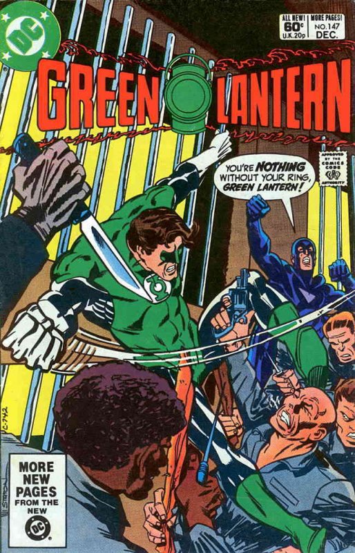 Green Lantern (2nd Series) #147 FN ; DC | December 1981 Black Hand