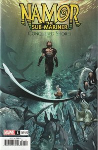 Namor Sub-Mariner Conquered Shores # 1 Larraz Variant Cover NM [L2]