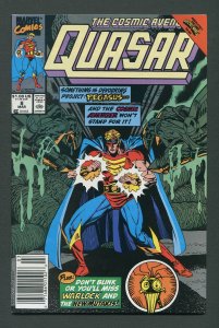 Quasar #8 (Marvel)  / 9.2 NM-  Newsstand  March 1990