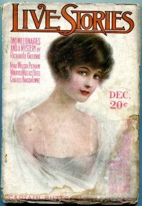 Live Stories Pulp December 1919- Richard Le Gallienne- Nina Wilcox Putnam G