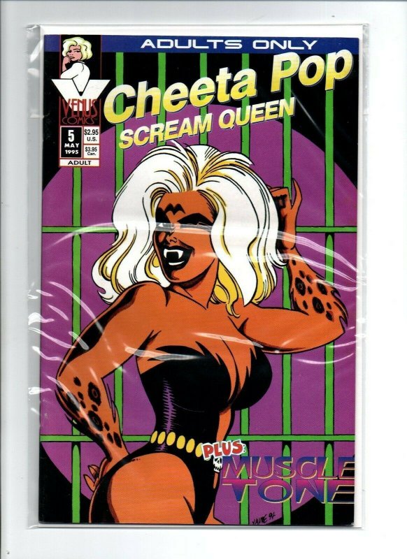 Cheeta Pop Scream Queen #5 - Venus Comics - Very Fine/Near Mint