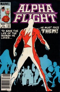 Alpha Flight (1st Series) #11 (Newsstand) VG ; Marvel | low grade comic John Byr