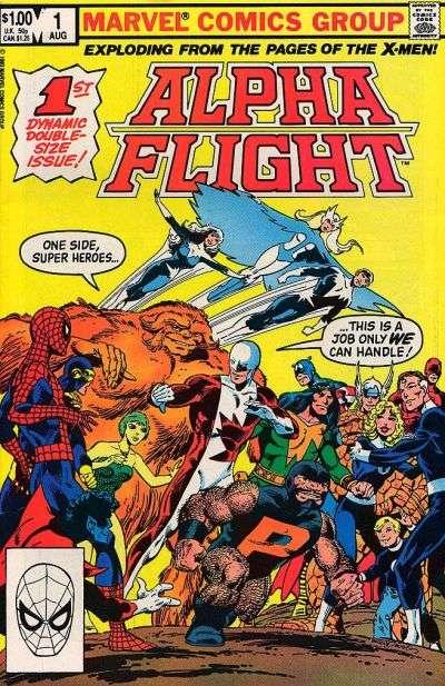 Alpha Flight (1983 series) #1, VF- (Stock photo)