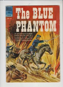 THE BLUE PHANTOM  ONE -SHOT JUNE - AUG  1962  /  DELL  /  MID +/-  QUALITY