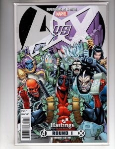 Avengers Vs. X-Men #1 Hastings Cover (2012)    / BN#1