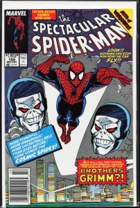 The Spectacular Spider-Man #159 Newsstand Edition (1989) Spider-Man