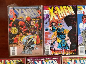 7 X-Men Marvel Comic Books # 8 9 14 32 33 35 41 Wolverine Storm Gambit 22 J817
