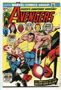 Avengers #117--1973-- Captain America --Marvel--comic book