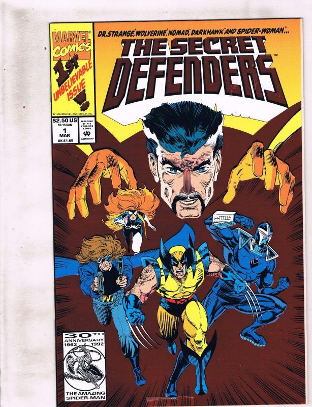 10 Marvel Comics Nightcrawler 2 3 Spitfire 1 Wolverine 64 66 Defenders 1 ++ J238