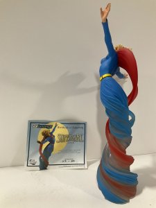 DC DYNAMICS SUPERGIRL STATUE W/BOX LIMITED 212/500 DC DIRECT 