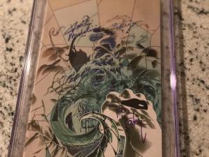 VENOM #6 CGC 9.8 SIGNED 3X Bagley McFarlane Michelinie Scorpion Negative Variant