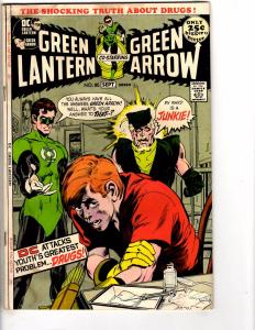 Green Lantern # 85 VG DC Comic Book Green Arrow Neal Adams Speedy Drugs KEY JH6