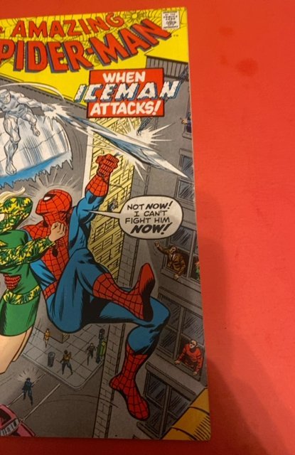 The Amazing Spider-Man #92 (1971)iceman and Gwen stacy