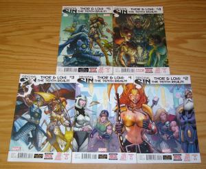 Original Sin: Thor & Loki - the Tenth Realm #1-5 VF/NM complete series - angela