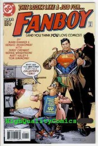 FANBOY 1, NM+, Sergio Aragones, 1999, Bernie Wrightson