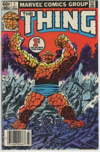 Thing #1 (1982) - 6.0 FN *Lifelines* Newsstand 