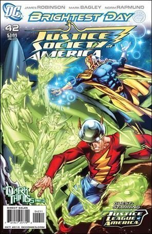 Justice Society of America (2007) 42-A Mark Bagley Cover FN