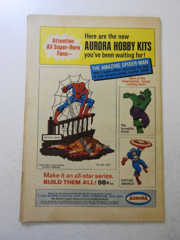 Daredevil #24 (1967) VG Condition 3/4 in spine split