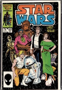 Star Wars #107 (1986) Star Wars