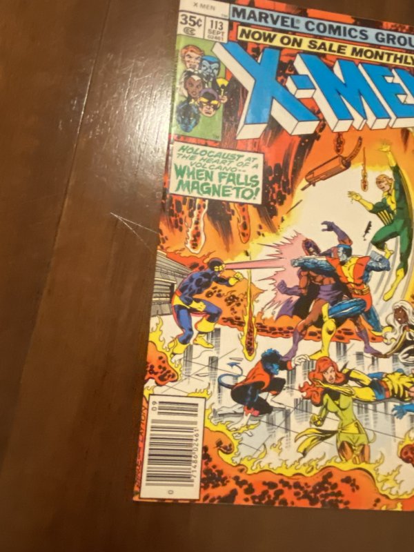 The X-Men #113 (1978)vs Magneto volcano of doom