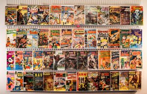Big Lot 50 Low Grade Reader Comics - Mostly Bronze Age *See Description