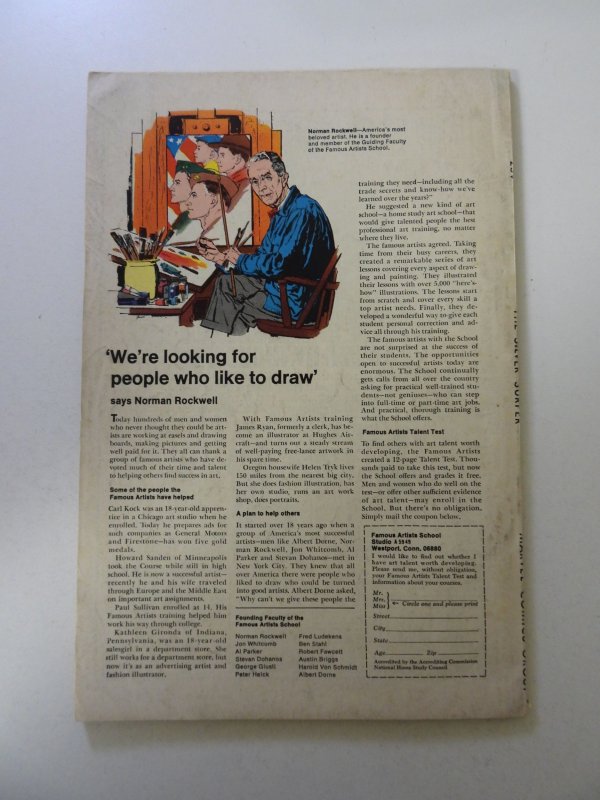 The Silver Surfer #4 (1969) VG+ 1 spine split