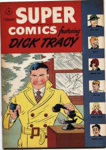 SUPER #105-1947-DICK TRACY-CLYDE BEATTY-LITTLE ORPHAN ANNIE-WINNIE WINKLE--DELL