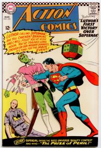 DC Action #335 (DC 1966) MID-GRADE Superman vs. Lex Luthor and Braniac 5