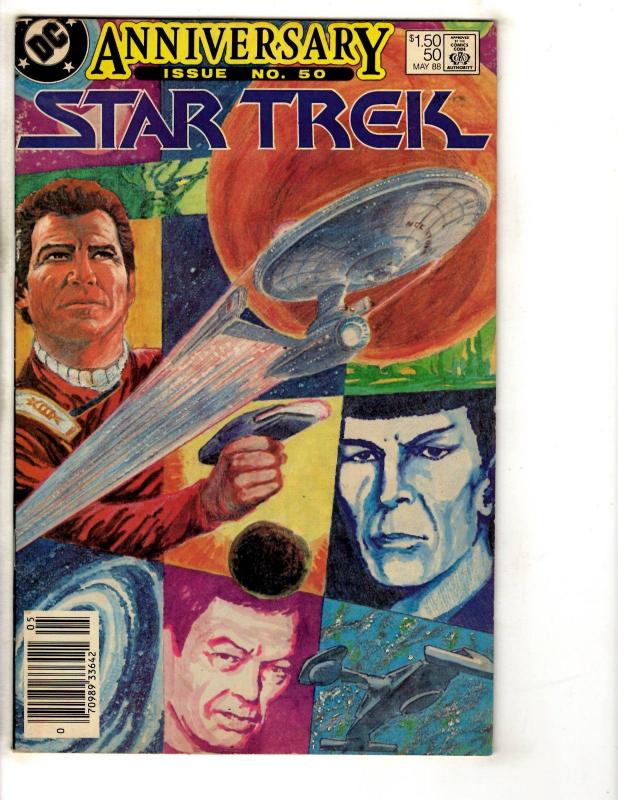 10 Star Trek DC Comic Books # 41 42 43 44 45 46 47 48 49 50 Captain Kirk JG4