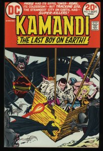 Kamandi, The Last Boy on Earth #9 FN+ 6.5 Tracking Site! Jack Kirby!