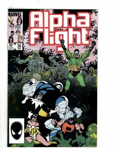 Alpha Flight #30 (1986) SR18