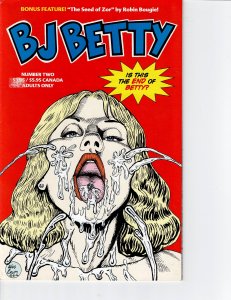 BJ Betty #2 (smudge over price from removed sticker)