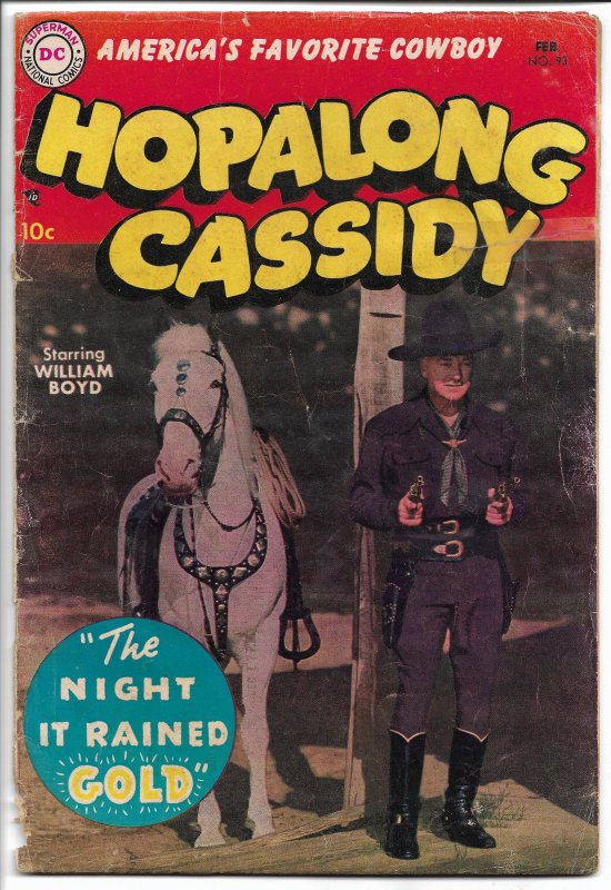 Hopalong Cassidy 98 - Golden Age - Feb. 1955 (Good)