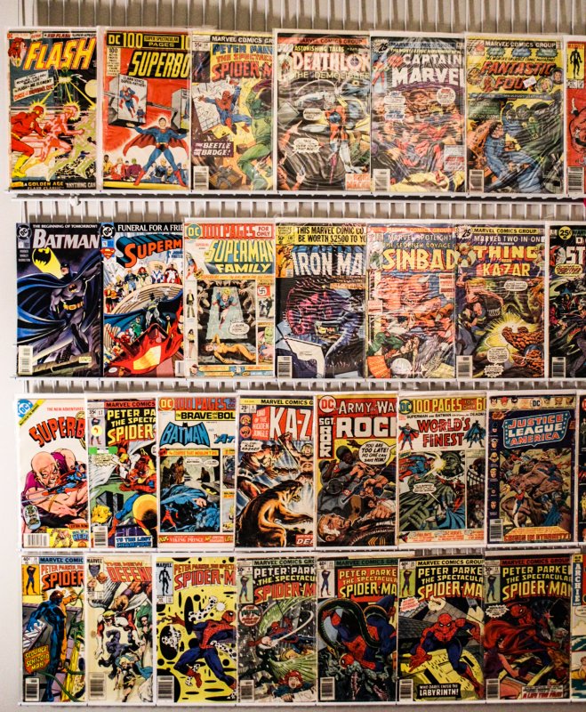 Big Lot 50 Low Grade Reader Comics - Mostly Bronze Age *See Description