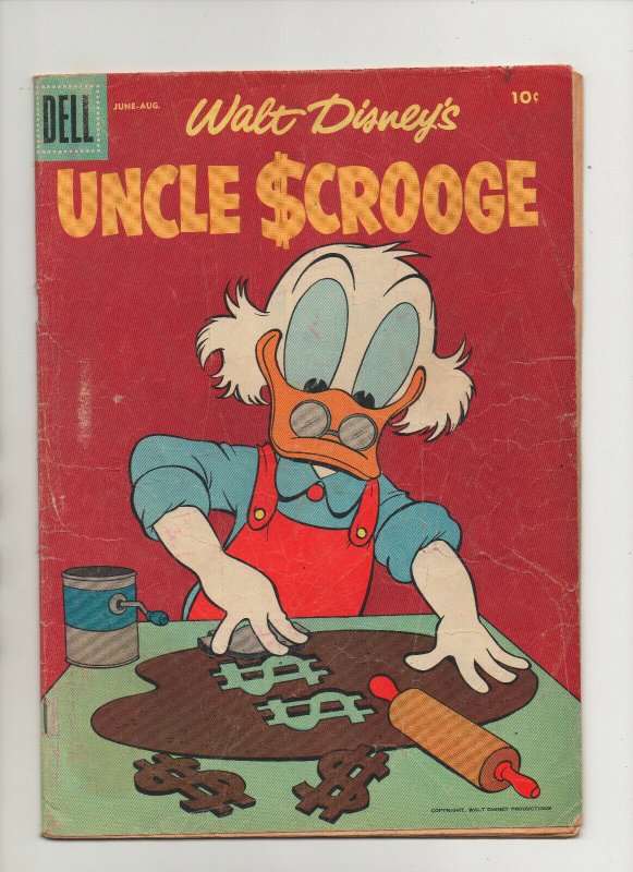 Walt Disney's Uncle Scrooge #14 - Carl Barks Story - (Grade 3.0) 1956