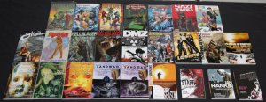 Modern Marvel, DC, Vertigo, Wildstorm 55 GRAPHIC NOVELS High Grade Lot Batman