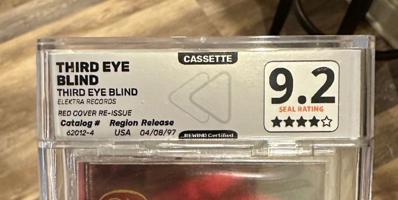 THIRD EYE BLIND Debut Album 6x Platinum Billboard #1 Single REWIND 9.2, 4/5 SEAL