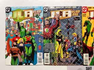 4 JLA DC Comic Books # 7 10 11 12 Robin Batman Superman Wonder Woman 77 JS42