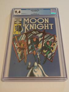 Moon Knight #22, CGC 9.4; Bill Sienkiewicz cover & art!! WWII short story!!