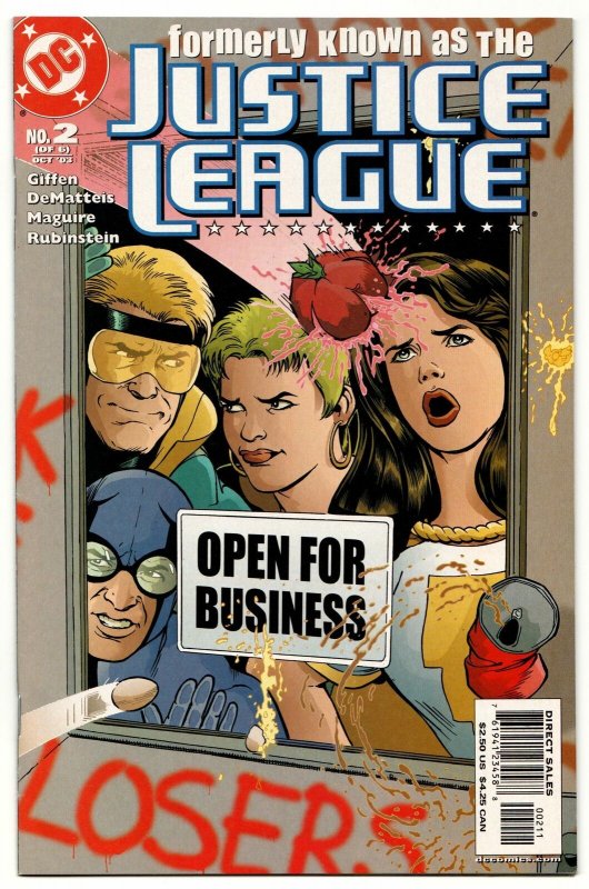 Formerly Known As The Justice League #2 (DC, 2003) VF 