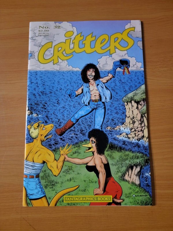 Critters #32 ~ NEAR MINT NM ~ 1988 Fantagraphics Comics