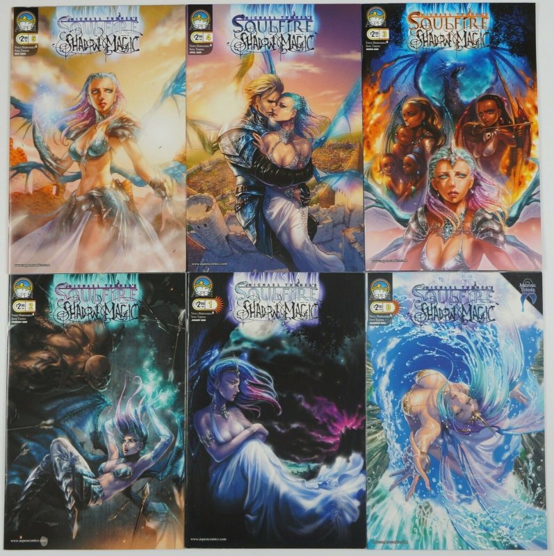 Michael Turner's Soulfire: Shadow Magic #0 & 1-5 VF/NM complete series - set A 