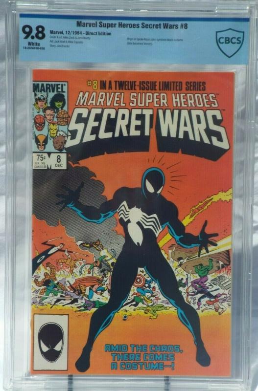 Marvel Super Heroes Secret Wars #8 - CBCS 9.8 - Symbiote (Venom) Costume Origin