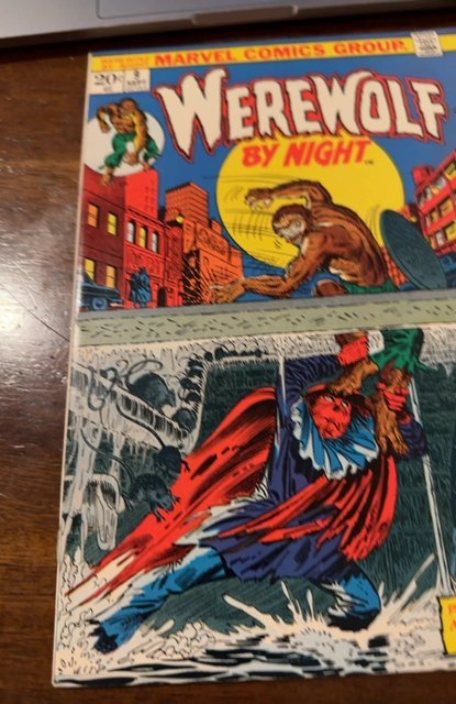 Werewolf by Night #9 (1973)1st app Tattermalion high grade