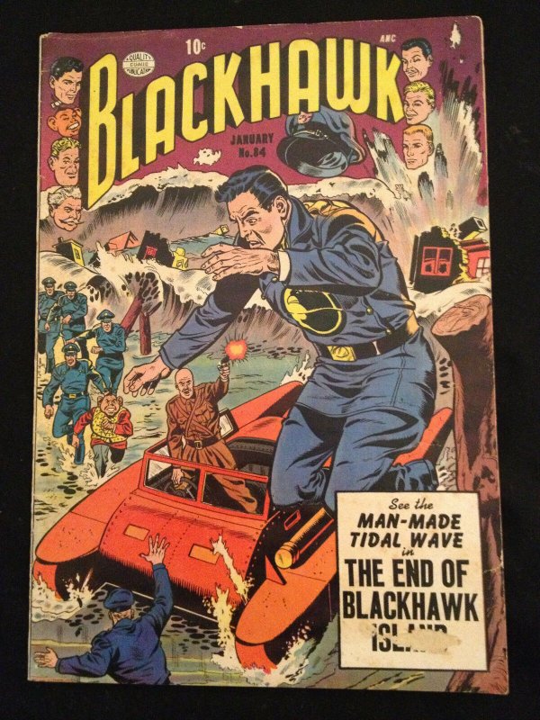 BLACKHAWK #84 VG/VG+ Condition