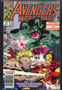 Avengers West Coast #77 (1991) West Coast Avengers / Avengers West Coast