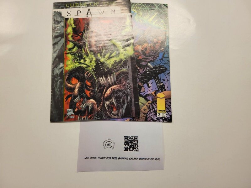 2 Image Comic Books Curse of the Spawn #20 + Chapel #3 62 TJ2