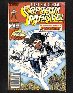 Captain Marvel (1989) #1 Giant-Size Special 1st Monica Rambeau Solo!
